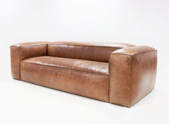 Homeboy Sofa in Brown Genuine Leather