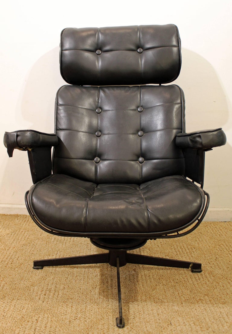 Homecrest Bottemiller Lounge Chair B99T And Ottoman B610 For Sale At