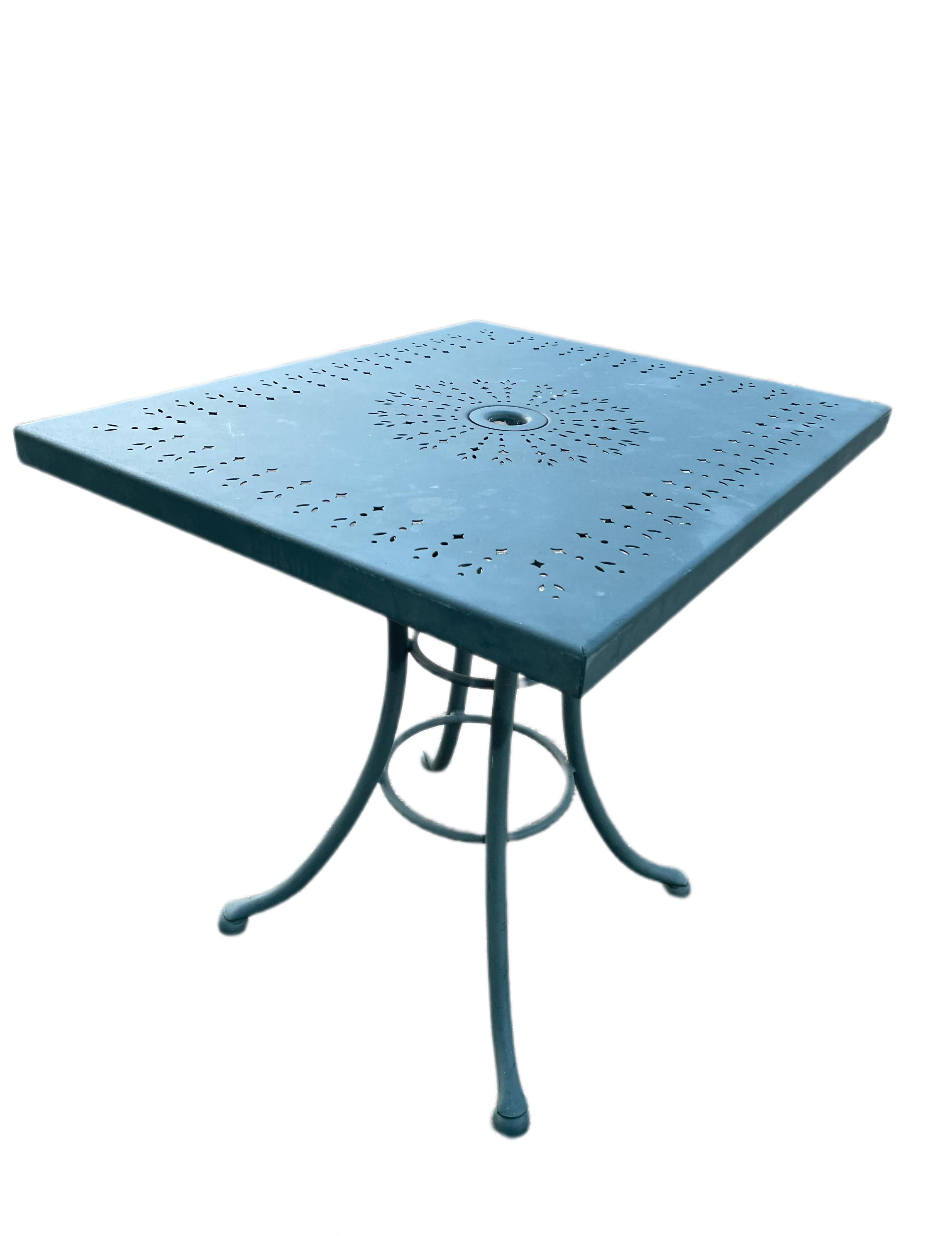 20th Century Homecrest Filagree Bistro Table For Sale
