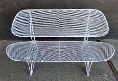 Homecrest Iron & Steel Patio Garden Bench Settee