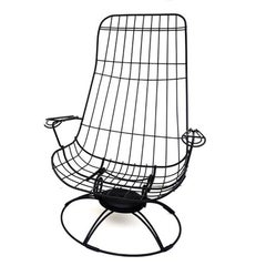 Homecrest Riviera Siesta Swivel Rocker Lounge Chair with Ottoman