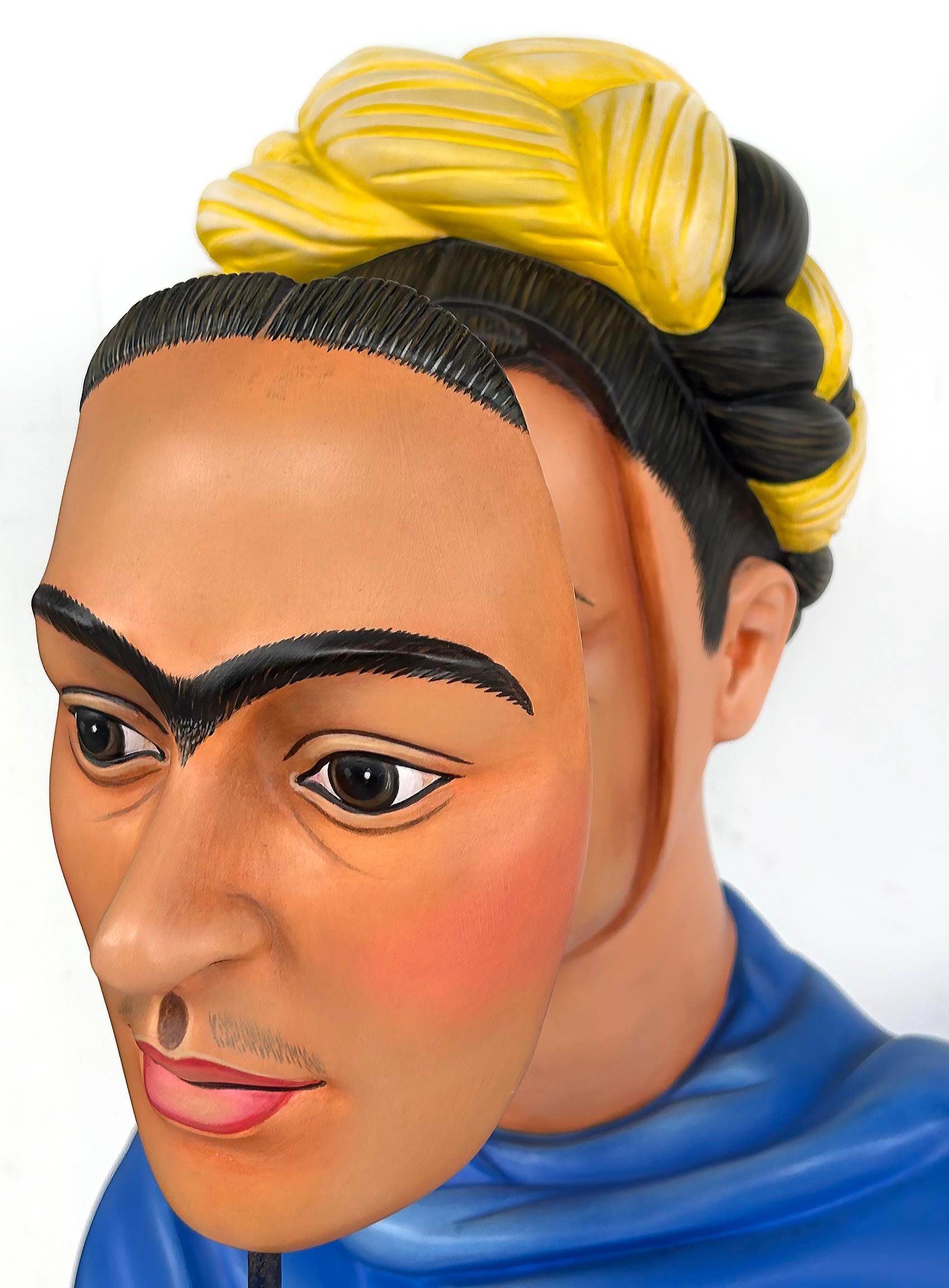 Homenaje a Frida Kahlo Escultura Sergio Bustamante, Cerámica 15/25 en venta 5