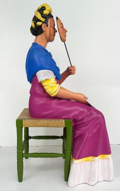 Homenaje a Frida Kahlo Escultura Sergio Bustamante, Cerámica 15/25