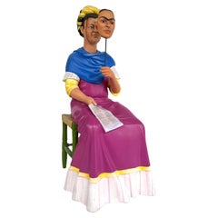 Homenaje a Frida Kahlo Escultura Sergio Bustamante, Cerámica 15/25