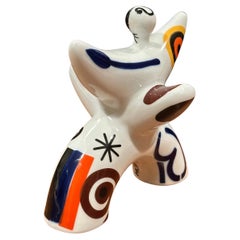 "Homenaje A Miro" Hommage an Joan Miro Porzellanskulptur von Sargadelos