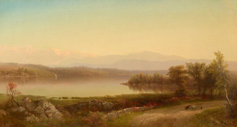 Homer Dodge Martin Landscape Painting - On the Hudson