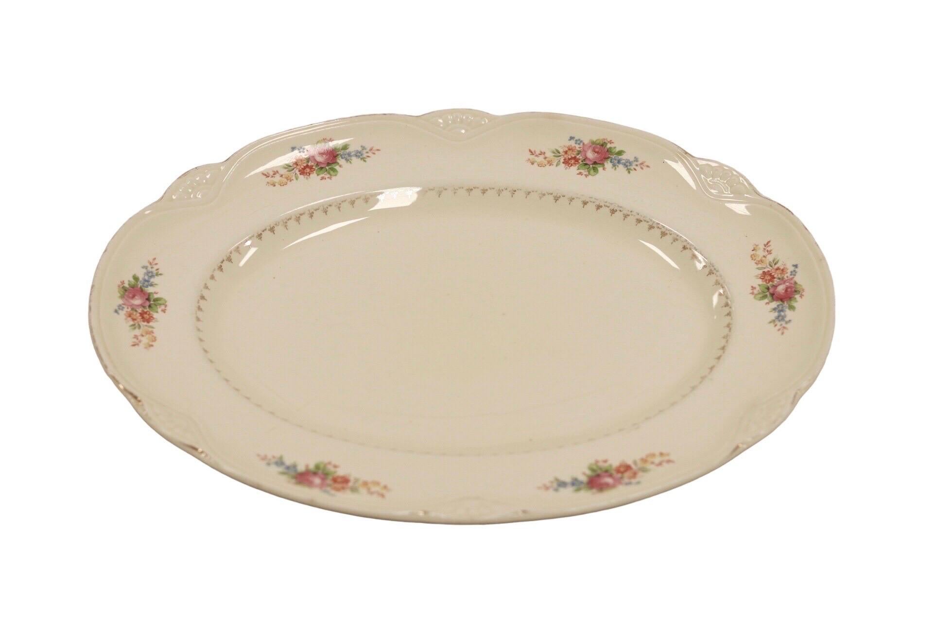 Homer Laughlin Plato para servir Caléndula Estadounidense en venta