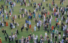 Buckingham Palace Garden Party England  bergroer signierter Druck in limitierter Auflage