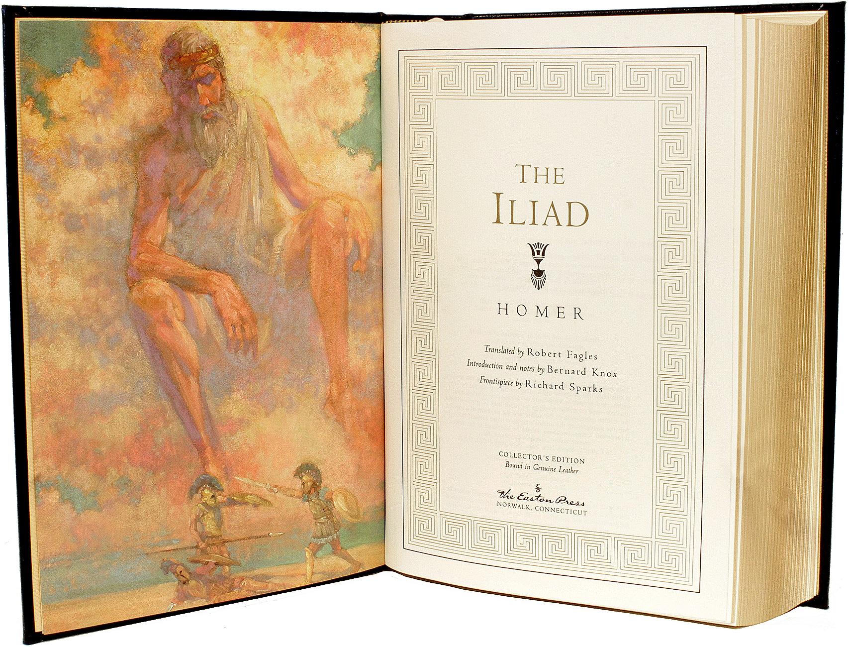 American Homer, the Iliad and the Odyssey, 2 Volumes, Easton Press, 2004