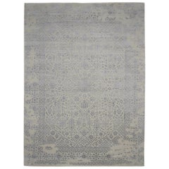 Homer, Transitional Transitional Hand Knotted Area Rug, Taupe
