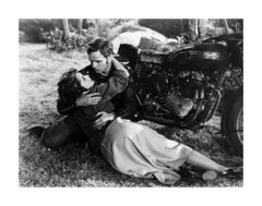 Vintage Marlon Brando and Mary Murphy in "The Wild One"