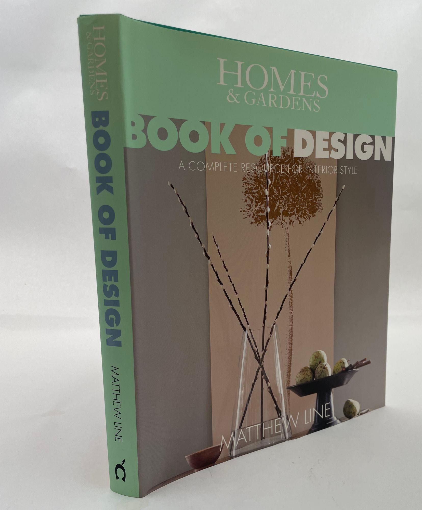 Homes & Gardens Book of Design Recurso de estilo interior de Matthew Line Estadounidense en venta