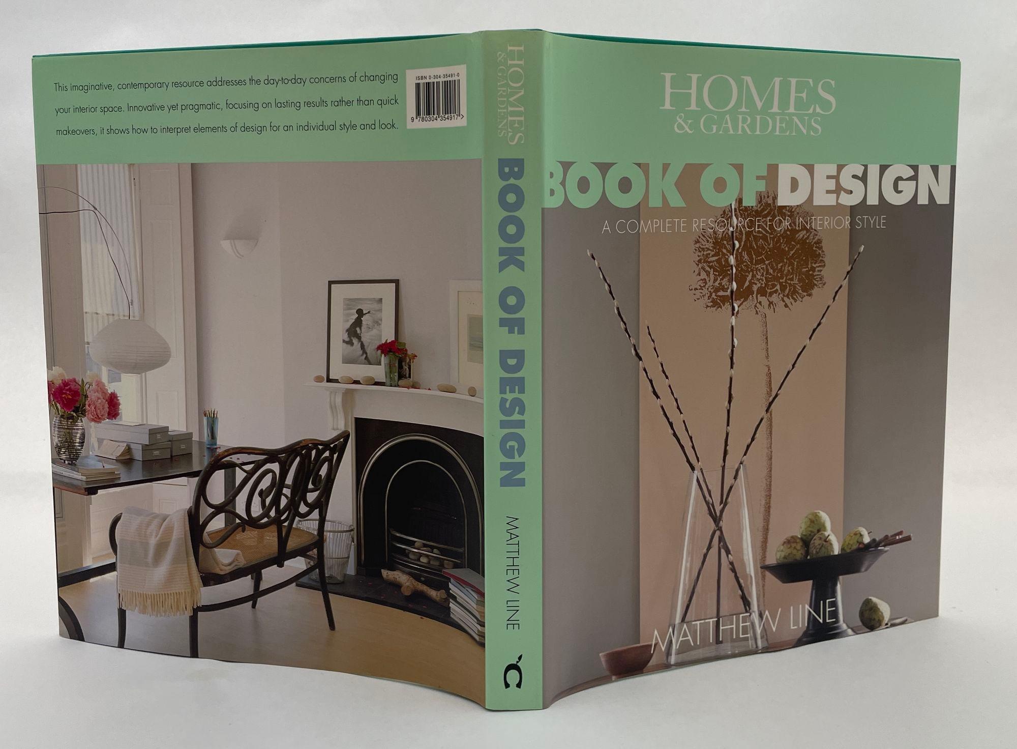 Homes & Gardens Book of Design Recurso de estilo interior de Matthew Line en Bueno estado para la venta en North Hollywood, CA