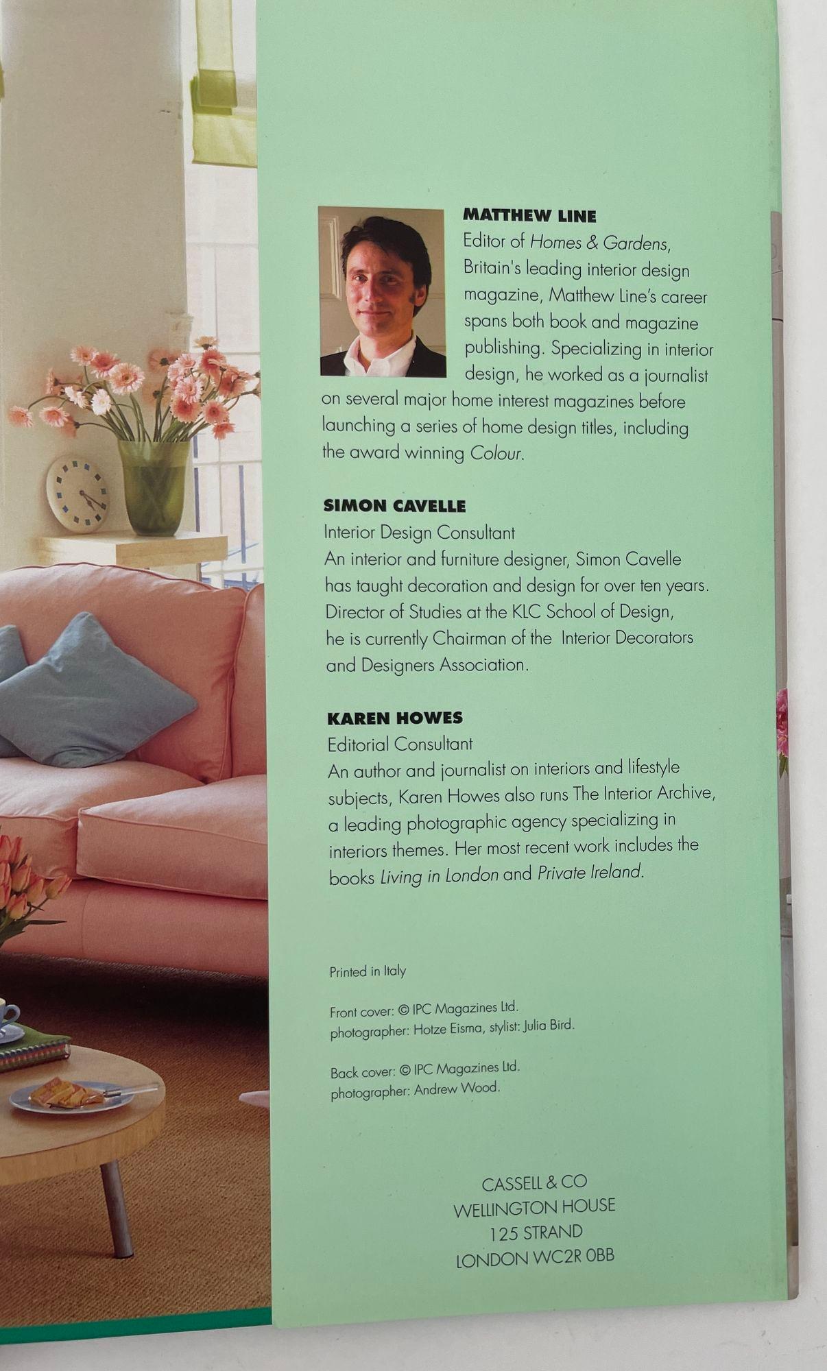Homes & Gardens Book of Design Recurso de estilo interior de Matthew Line Papel en venta