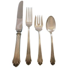 Homewood by Stieff Service de couverts en argent sterling pour 12 pièces 48 Pieces