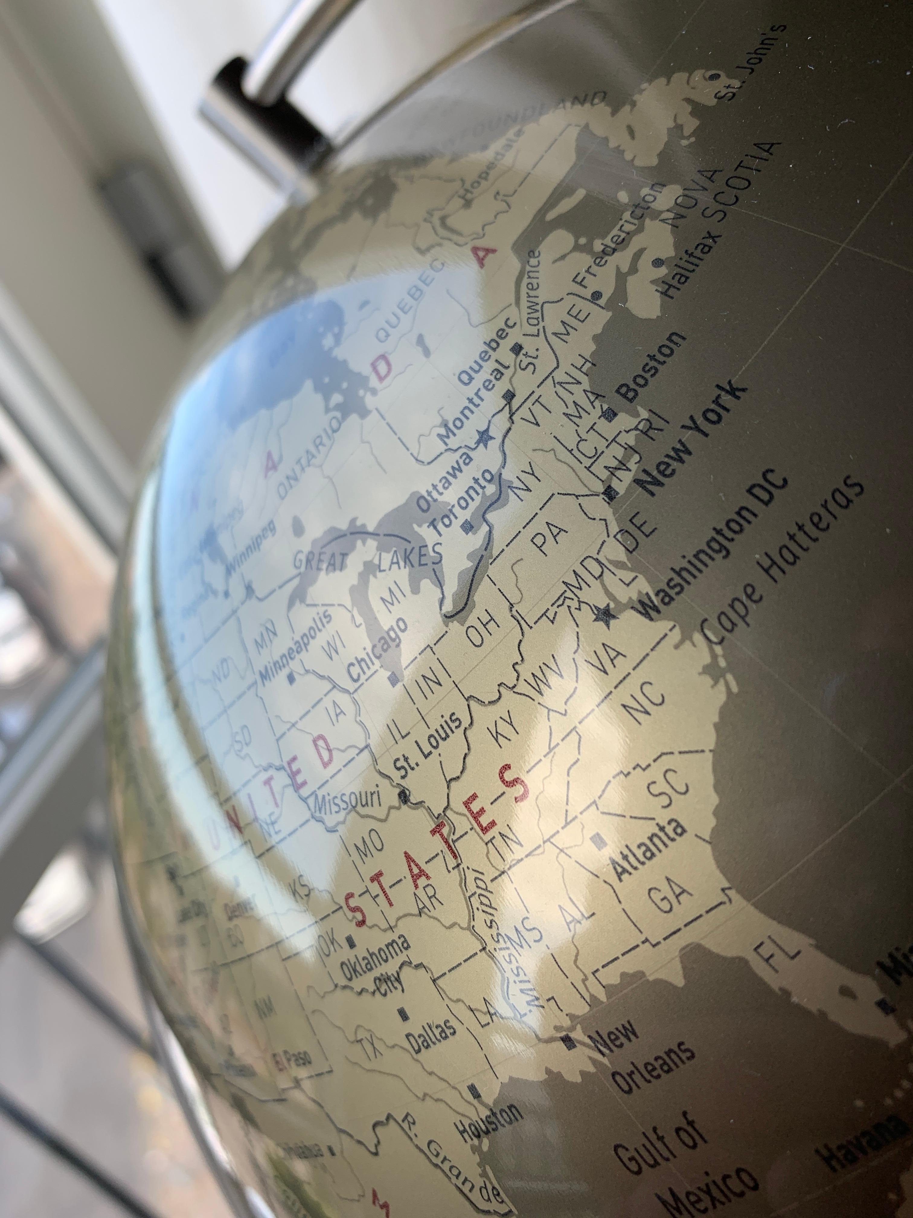 Homeworld Monochrome Globe by Henrik Tengler for Scanglobe 6