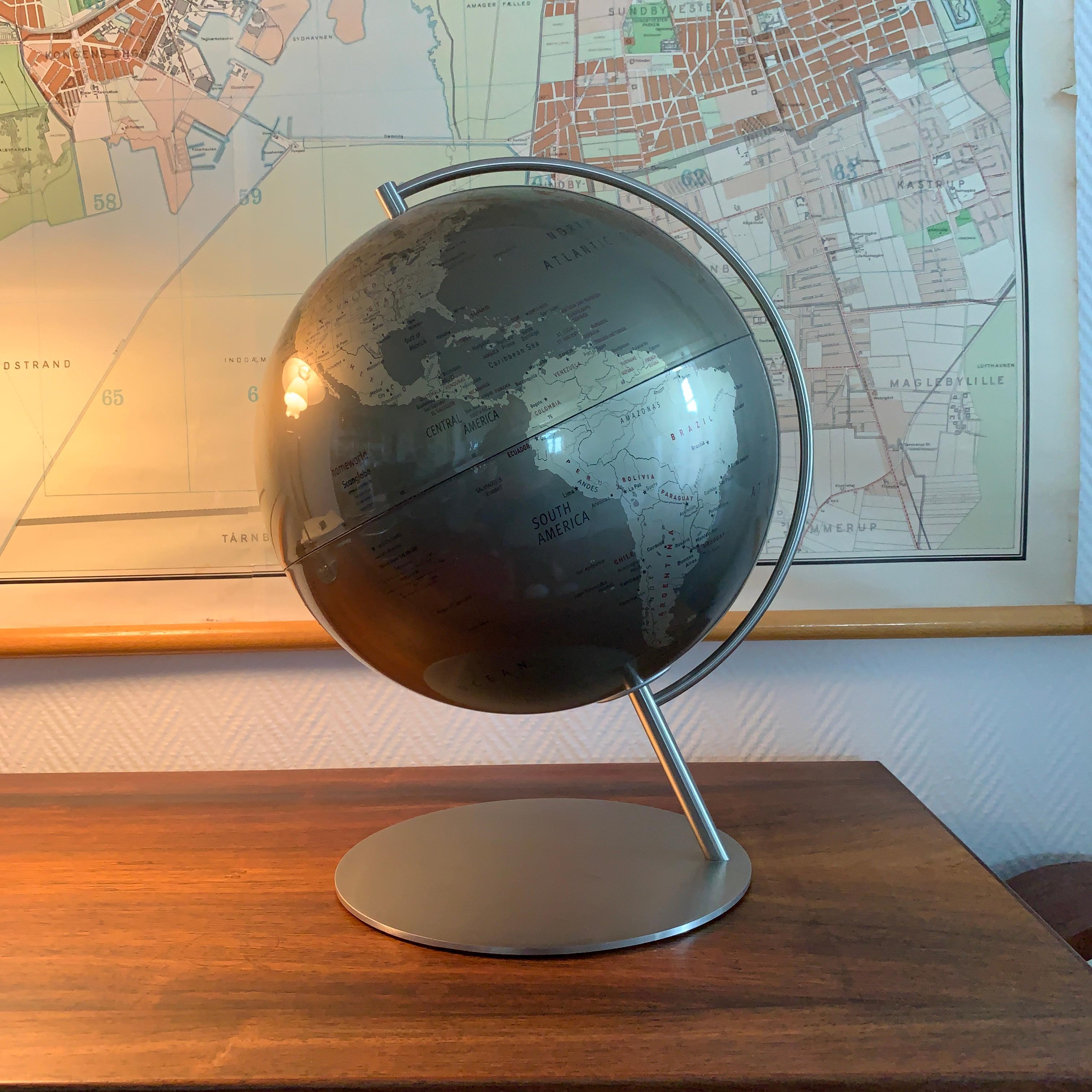 the globe central menu
