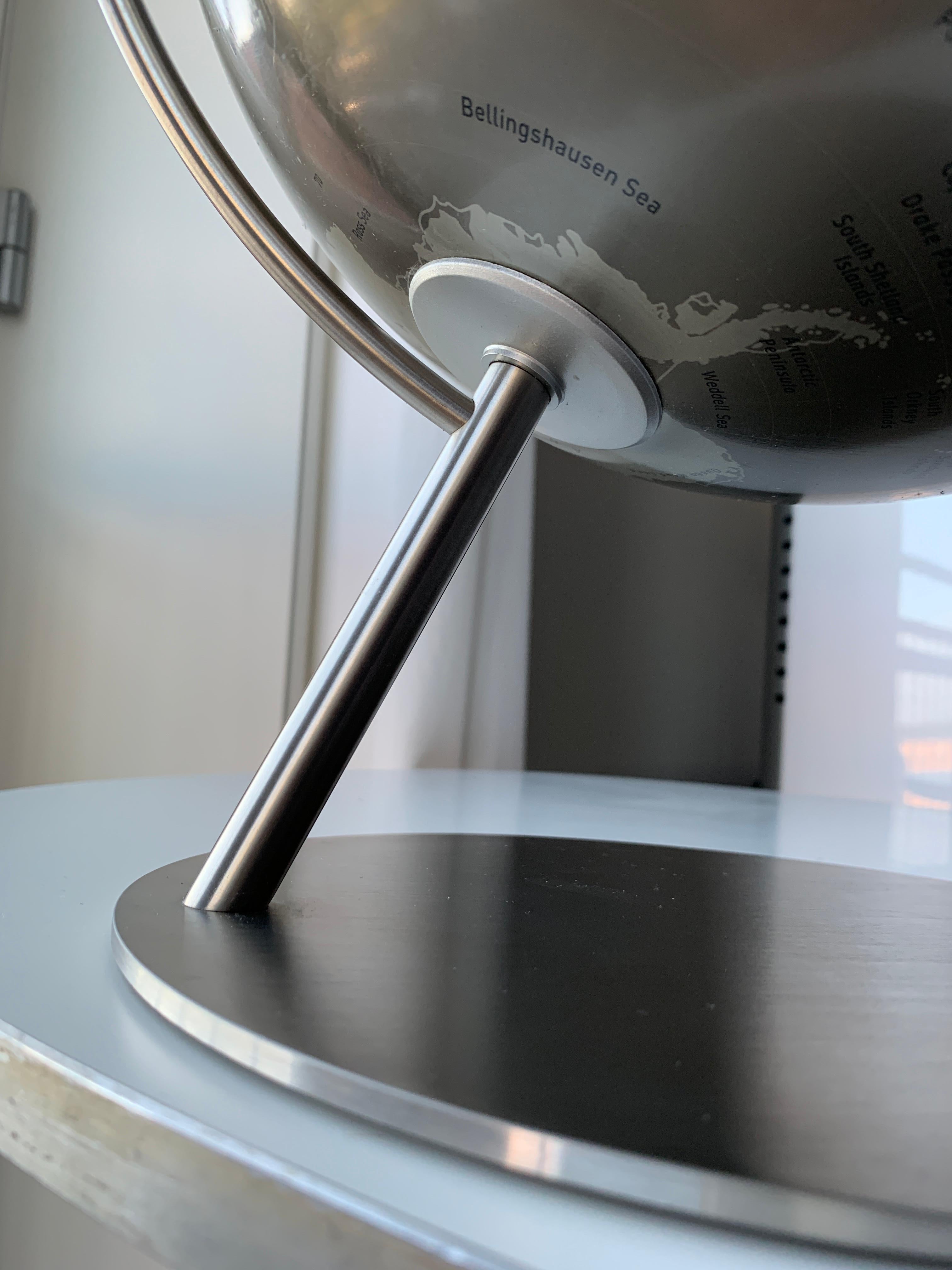 Danish Homeworld Monochrome Globe by Henrik Tengler for Scanglobe
