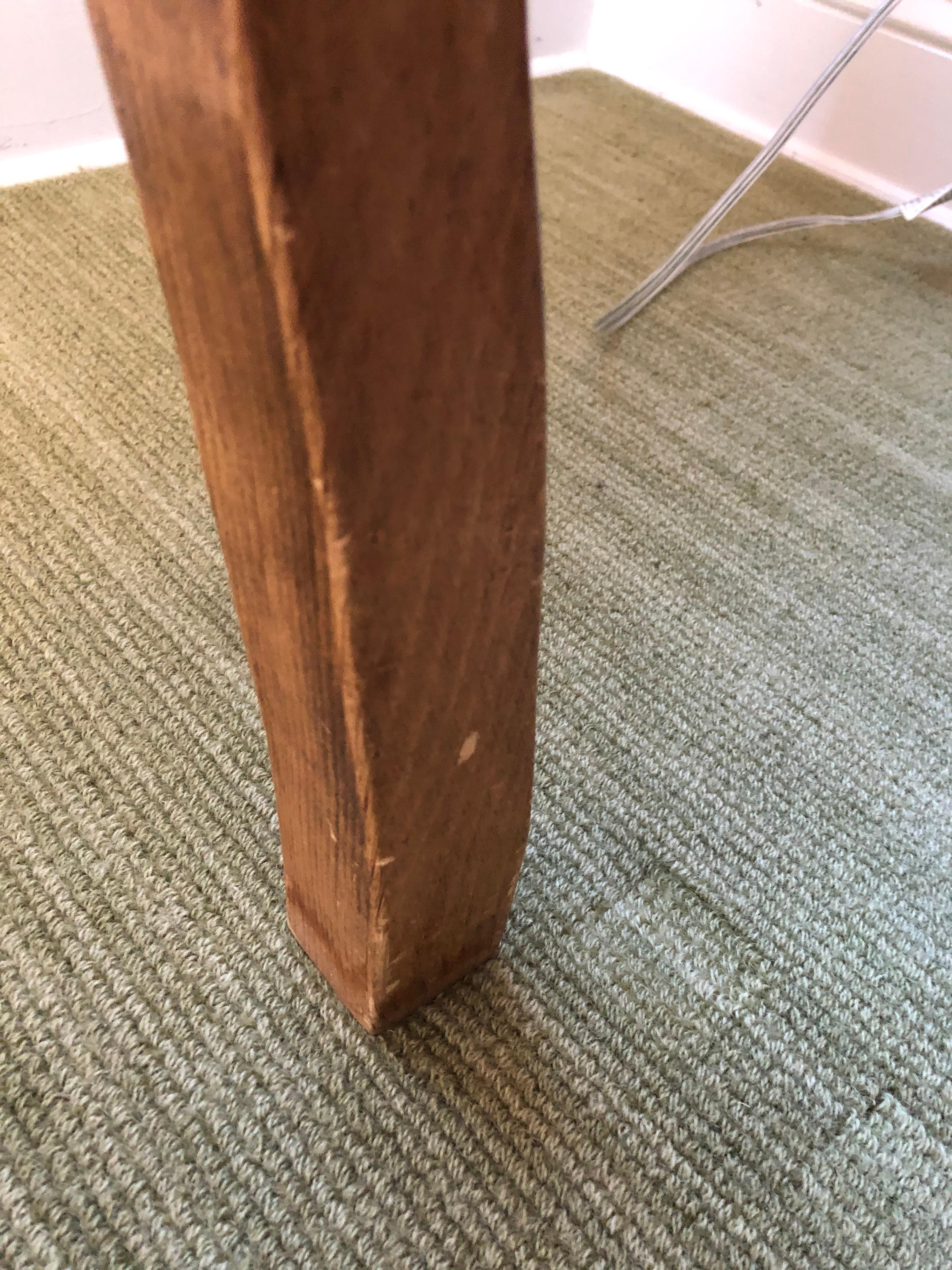 Homey Rustic Natural Unfinished Pine Night Stand End Table 2