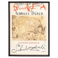 "Hommage à Albrecht Dürer" - Original Lithographie von Salvador Dalí, handsigniert