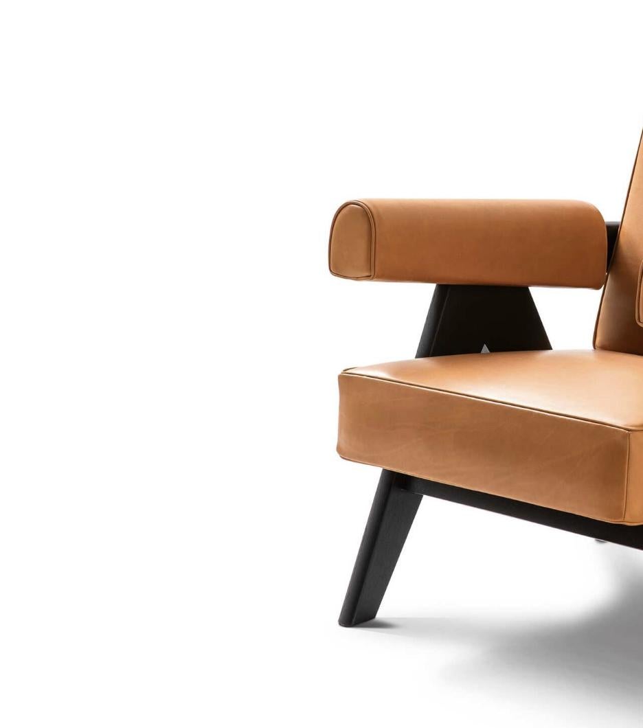 Hommage À Pierre Jeanneret Sillón Capitol Complex Para Cassina Moderno de mediados de siglo en venta