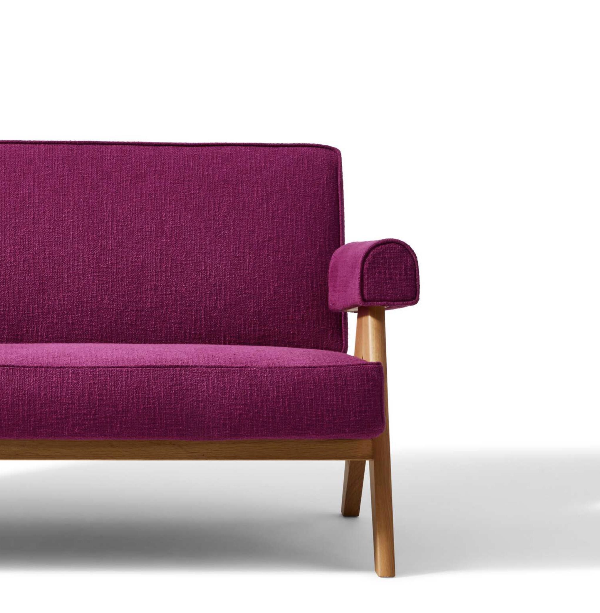 Hommage À Pierre Jeanneret Capitol Complex Sofa für Cassina im Angebot 2