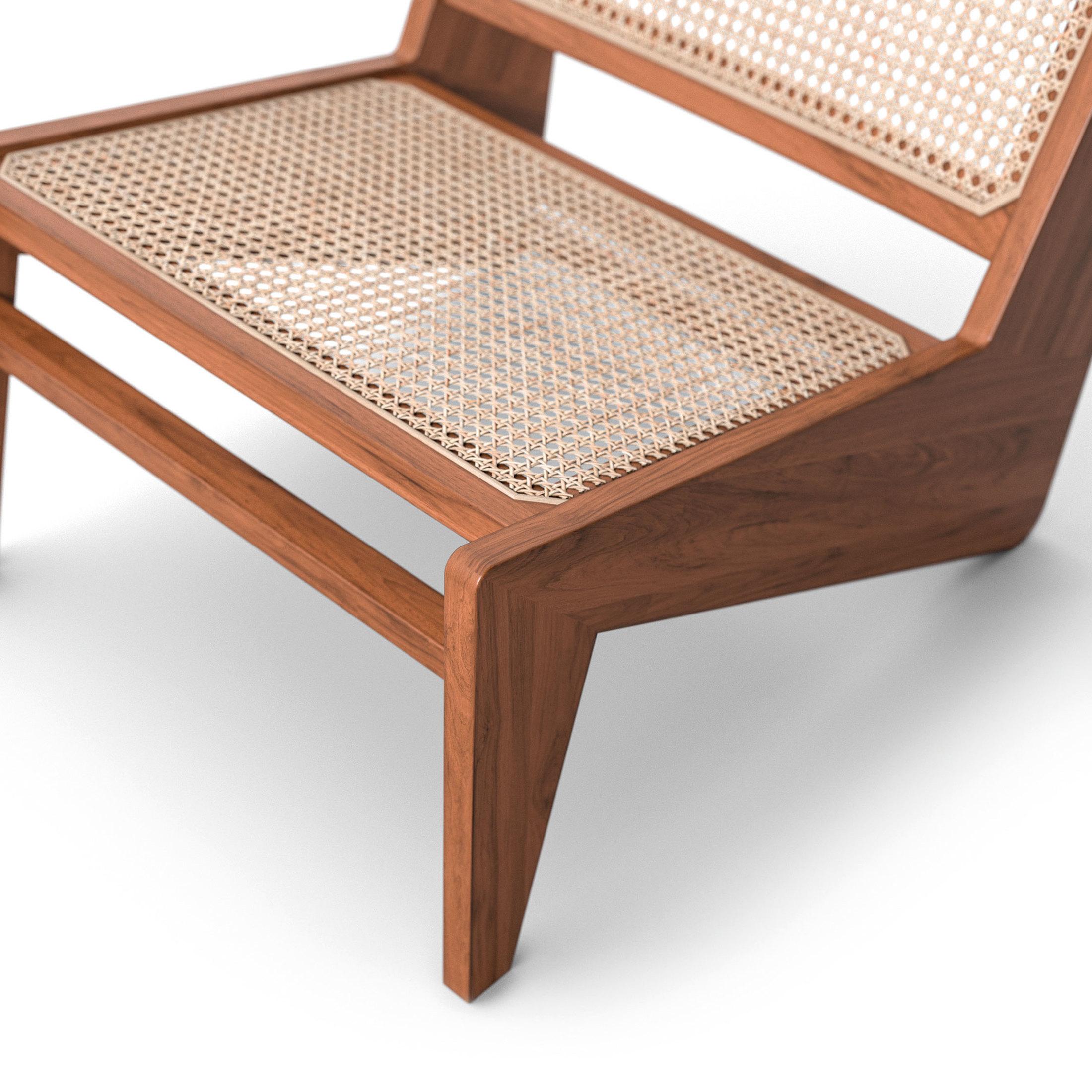 Hommage À Pierre Jeanneret Känguru-Sessel für Cassina (Moderne der Mitte des Jahrhunderts) im Angebot