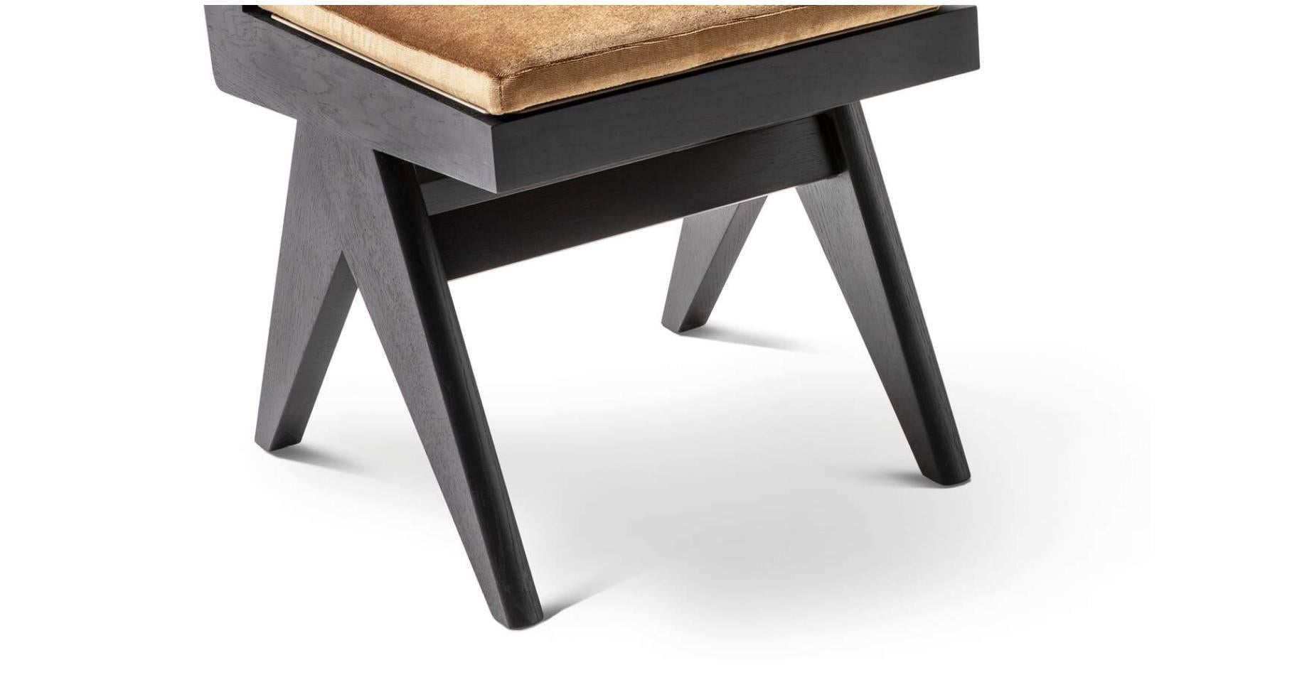 Hommage À Pierre Jeanneret Set of Two Capitol Complex Chair For Cassina en vente 3