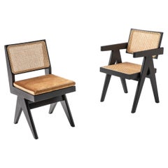 Hommage À Pierre Jeanneret Zweier-Set Capitol Complex Stuhl für Cassina