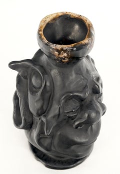 Handgefertigte Original-Slipcast-Skulptur aus Keramik