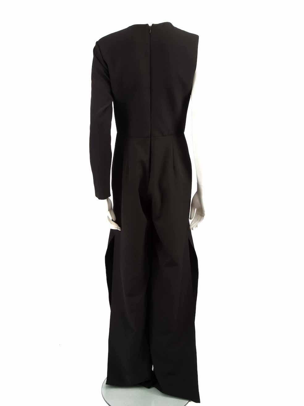 Honayda Black One Sleeve Jumpsuit Size XL In Good Condition For Sale In London, GB
