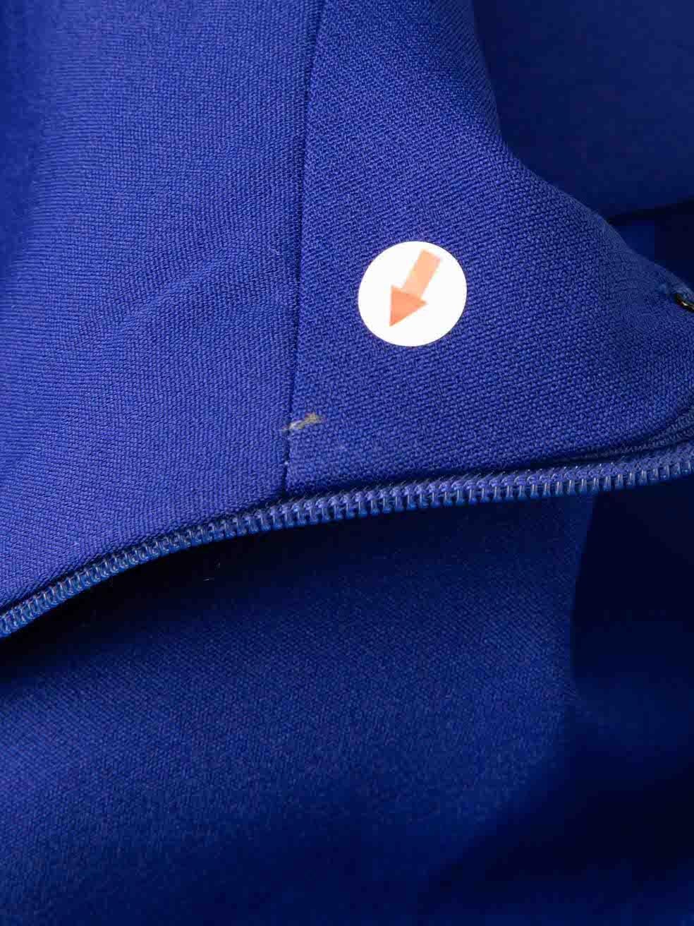 Honayda Blue Tassel Detail Maxi Gown Size XL For Sale 3