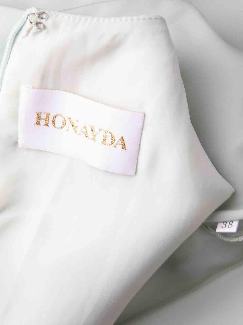 Honayda, robe longue sans manches vert menthe, taille M en vente 2