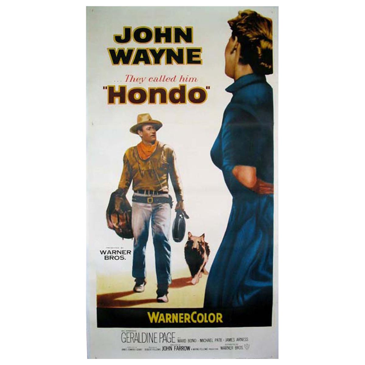 Hondo, 1953, Poster         For Sale