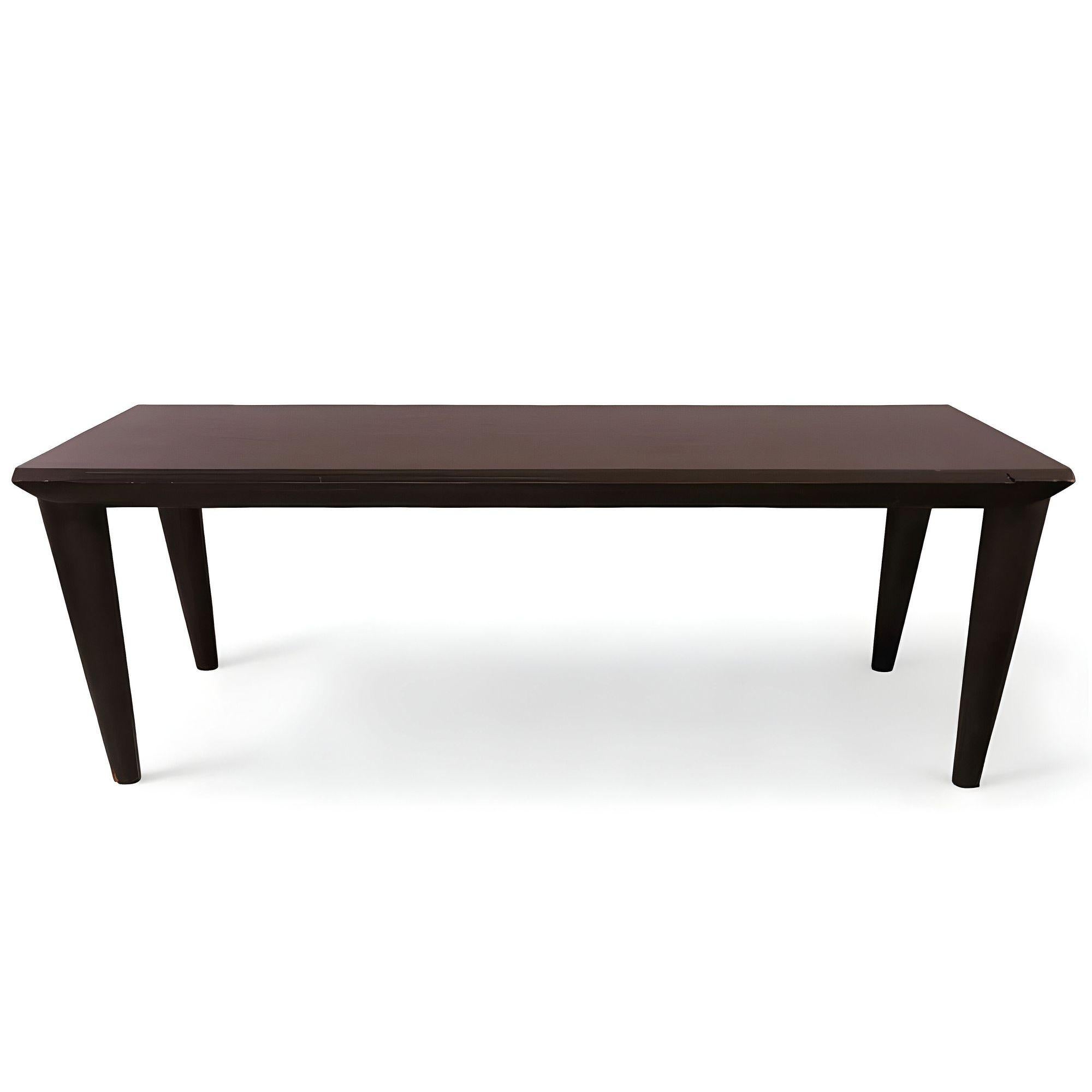 Table à manger Honduran « Ocean » en acajou de Dakota Jackson Excellent état - En vente à Van Nuys, CA