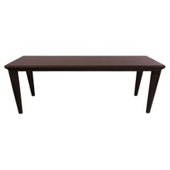 Mesa de comedor "Océano" de caoba hondureña por Dakota Jackson