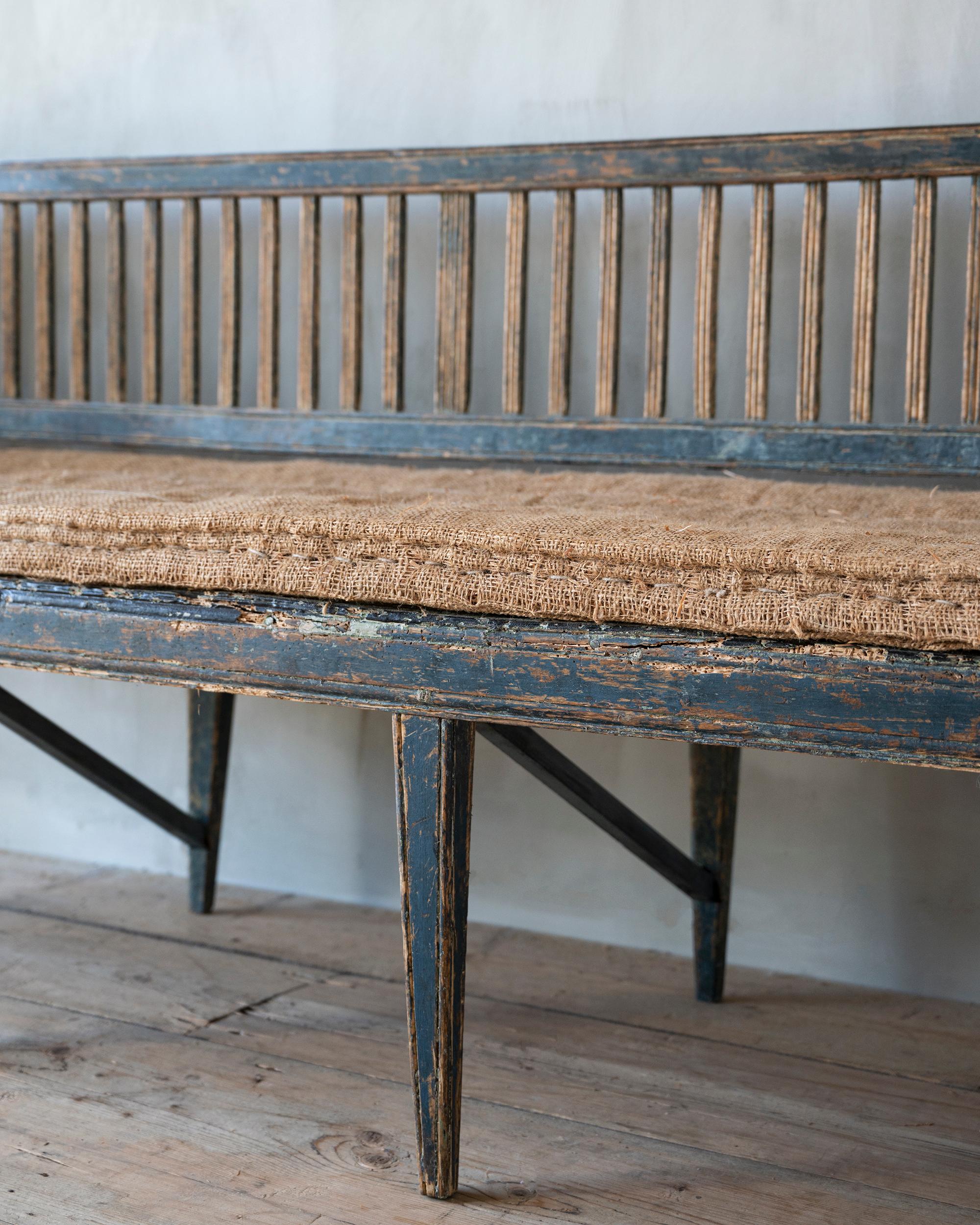 Honest 19th Century Provincial Gustavian Sofa For Sale 5