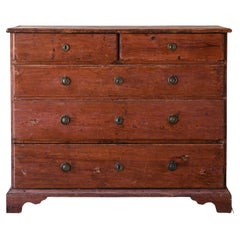 Honest 19th Provincial Gustavian Chest of Drawers