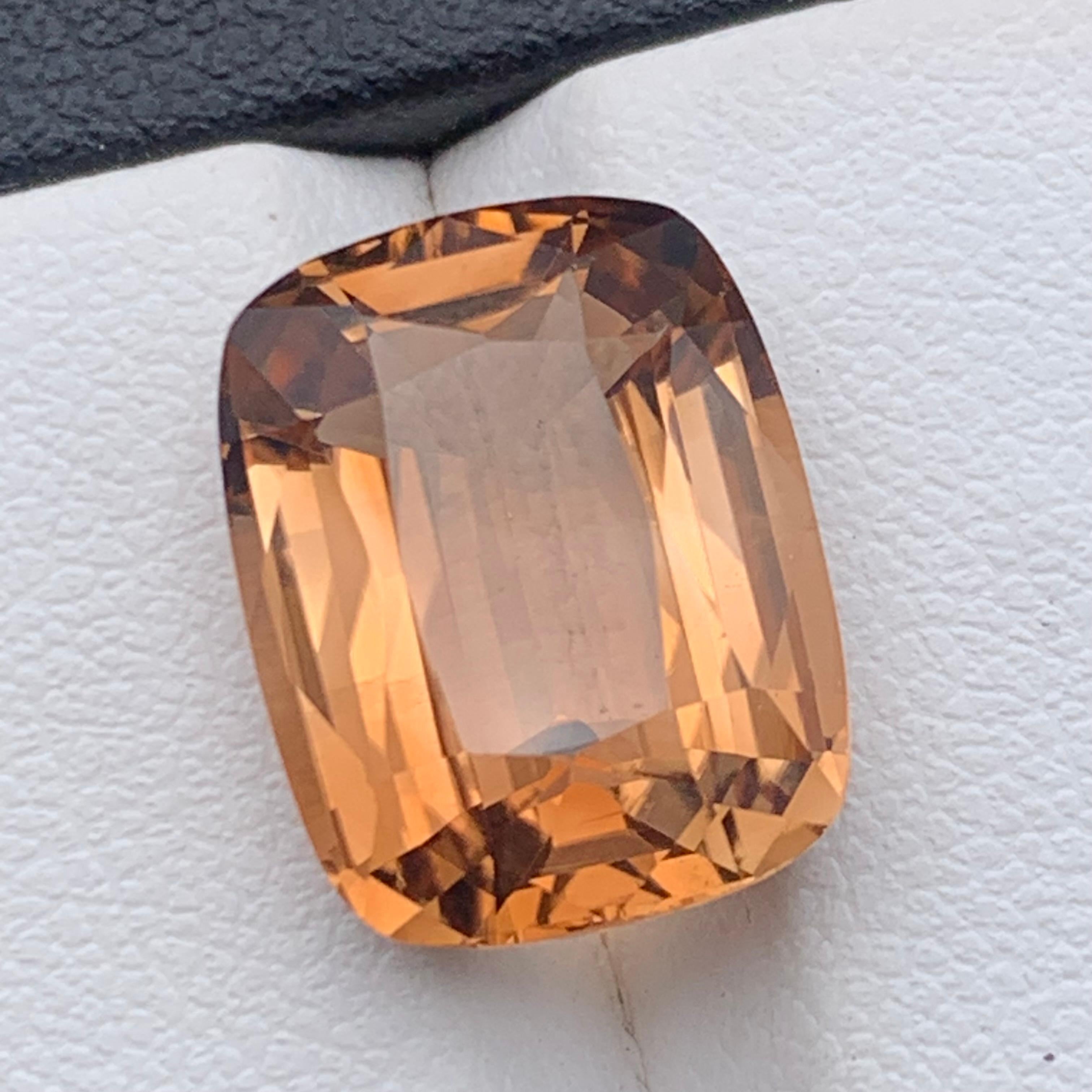 Honey Brown Natural Topaz Loose Gemstone for Ring, Necklace Pendant or any other Jewelry Setting-Cushion Cut from Skardu, Pakistan!!

💎 GEMSTONE TYPE: Topaz
⚖️ WEIGHT: 11.50 Carats
🪚 SHAPE & CUT: Cushion Cut
📏 SIZE (MM): 14.78 x 11.50 x 7.36
🌈