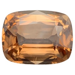 Honey Brown Natural Topaz Ring, Necklace Pendant Loose Gemstone 11.50 Ct Cushion