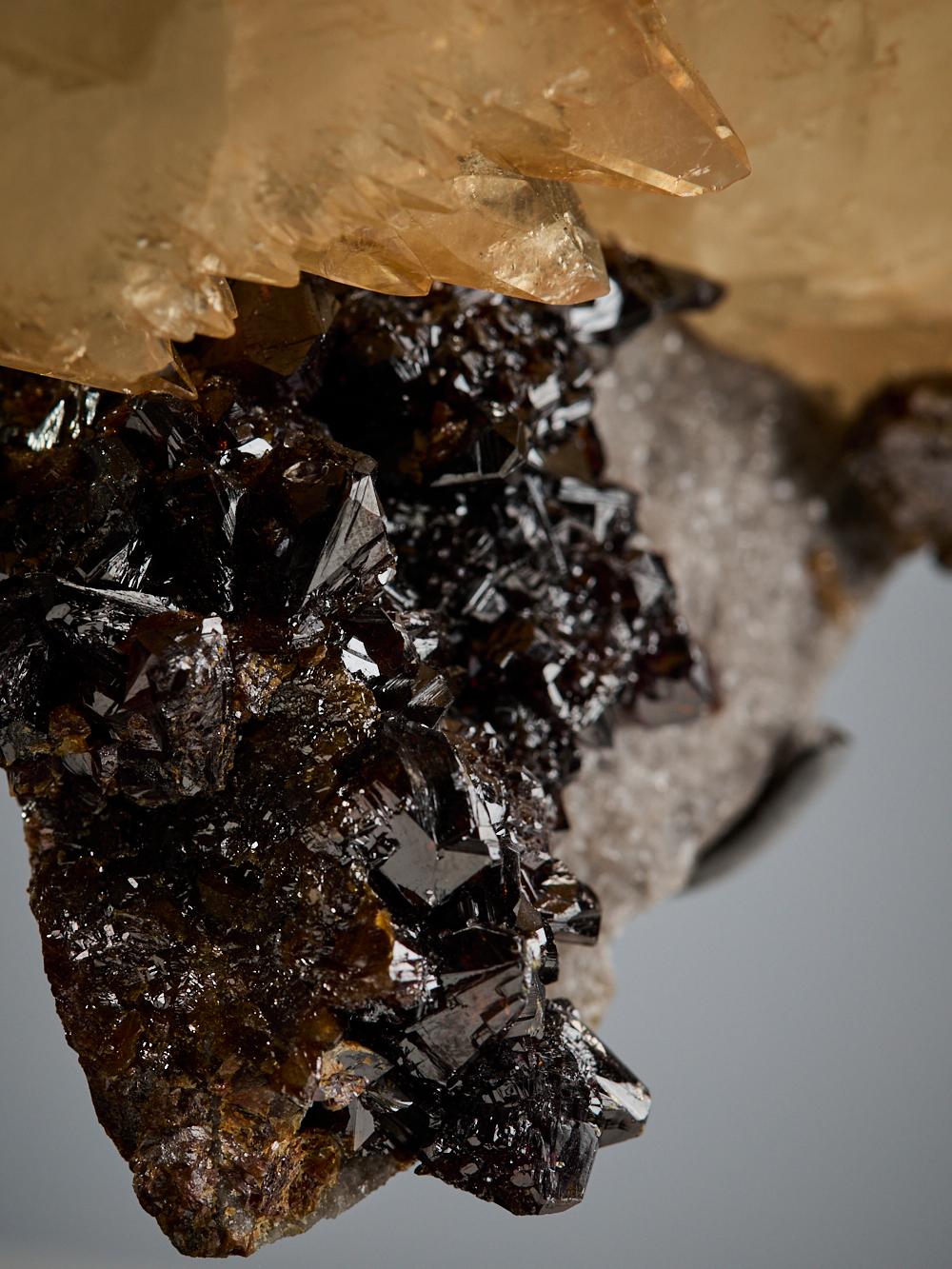 Honey Calcite with Sphalerite im Angebot 11