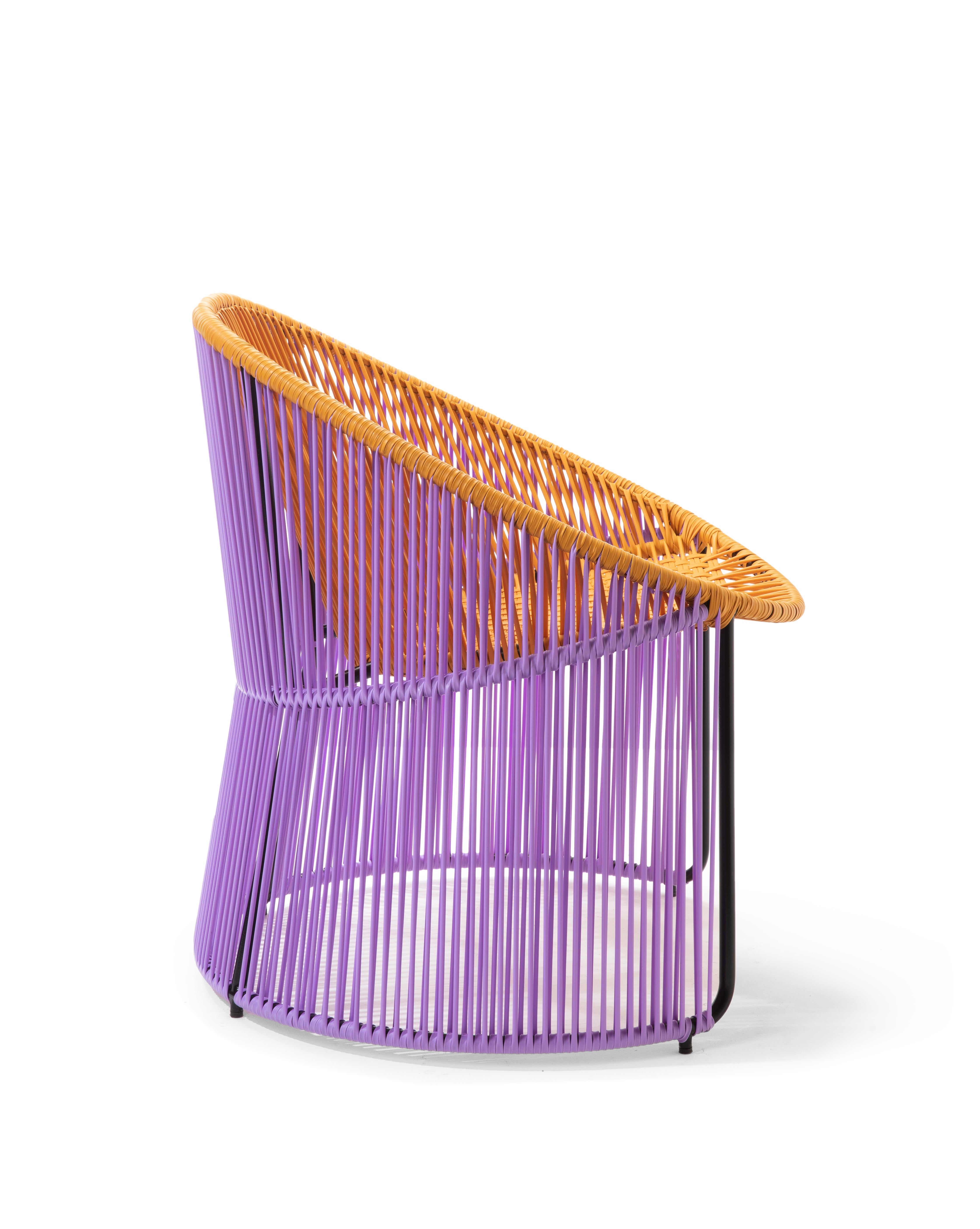 German Honey Cartagenas Lounge Chair by Sebastian Herkner For Sale