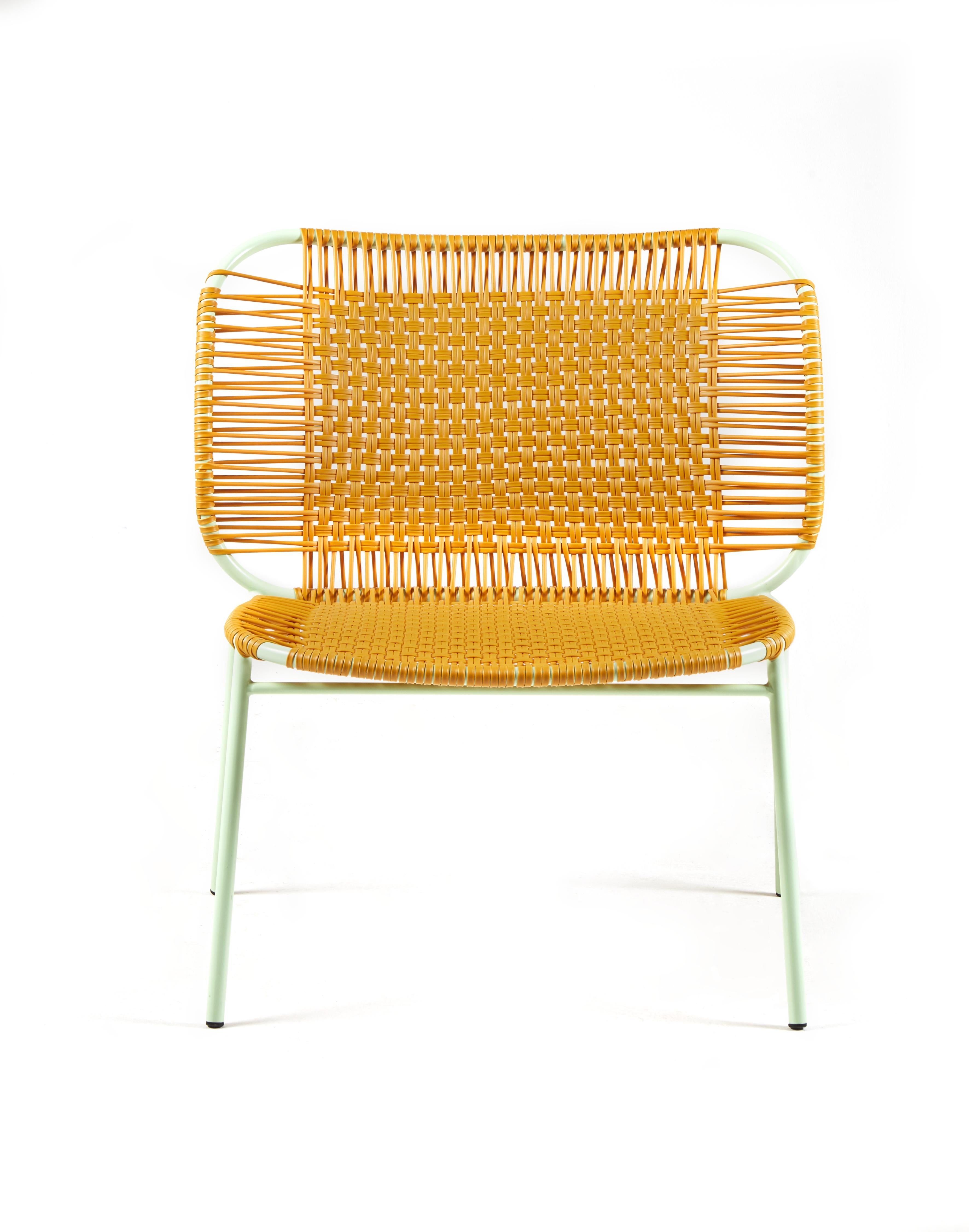 Modern Honey Cielo Lounge Low Chair by Sebastian Herkner For Sale