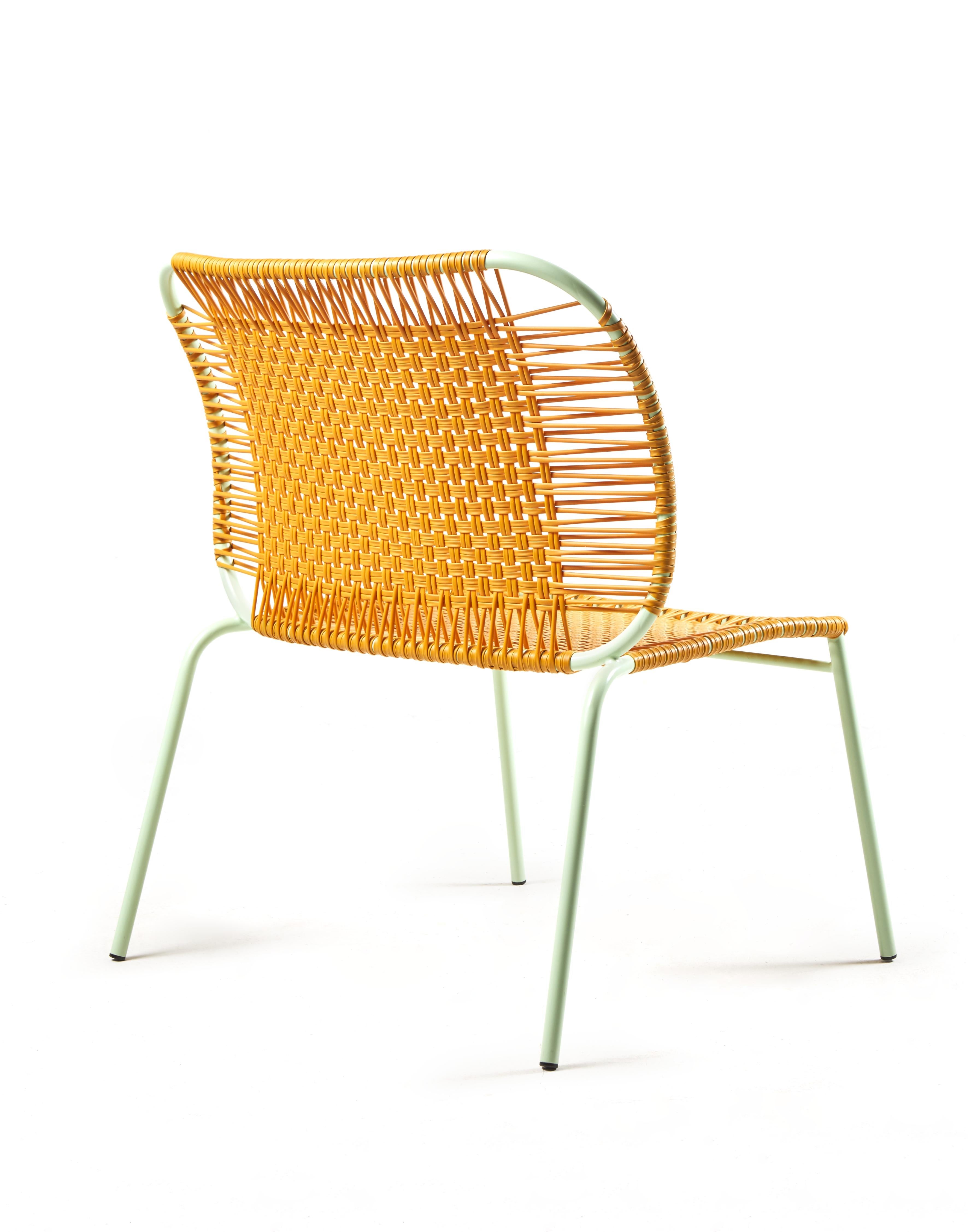 Honey Cielo Lounge Low Chair by Sebastian Herkner In New Condition For Sale In Geneve, CH