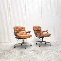 Honey Cognac Herman Miller ES104 Time Life Lobby Office Chair by Charles Eames