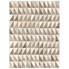 Honey/Ivory Patchwork Cowhide Rug