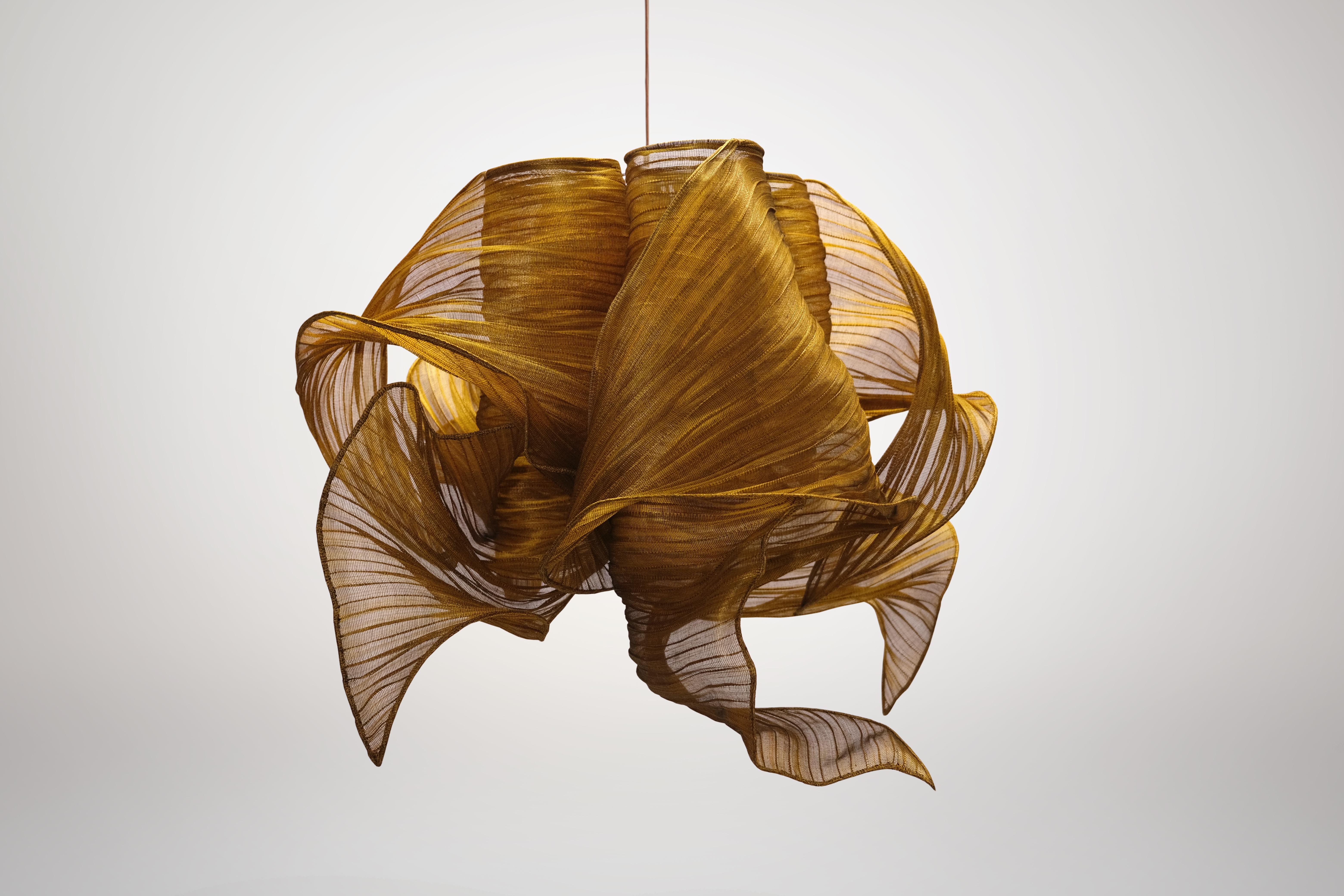 Post-Modern Honey Nebula Pendant Lamp by Mirei Monticelli For Sale
