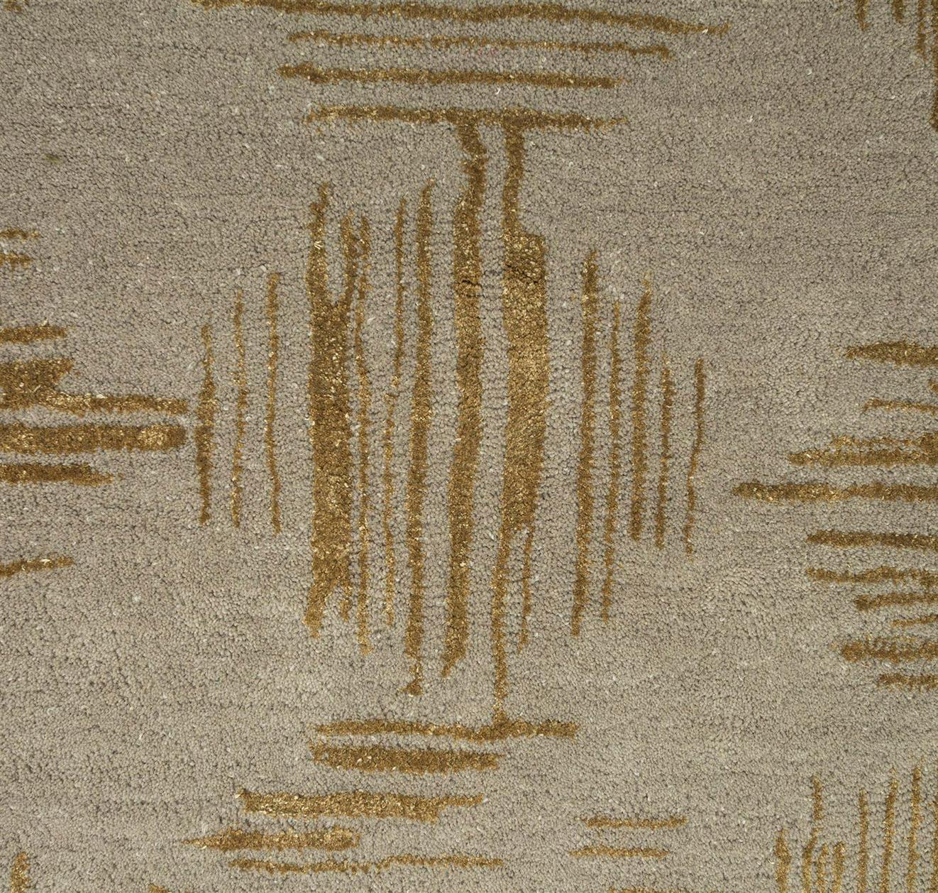 Honey Teppich von Rural Weavers, getuftet, Wolle, Viskose, 150x240cm (Moderne) im Angebot