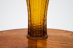 Honey Vintage Vase, Poland, 1960s