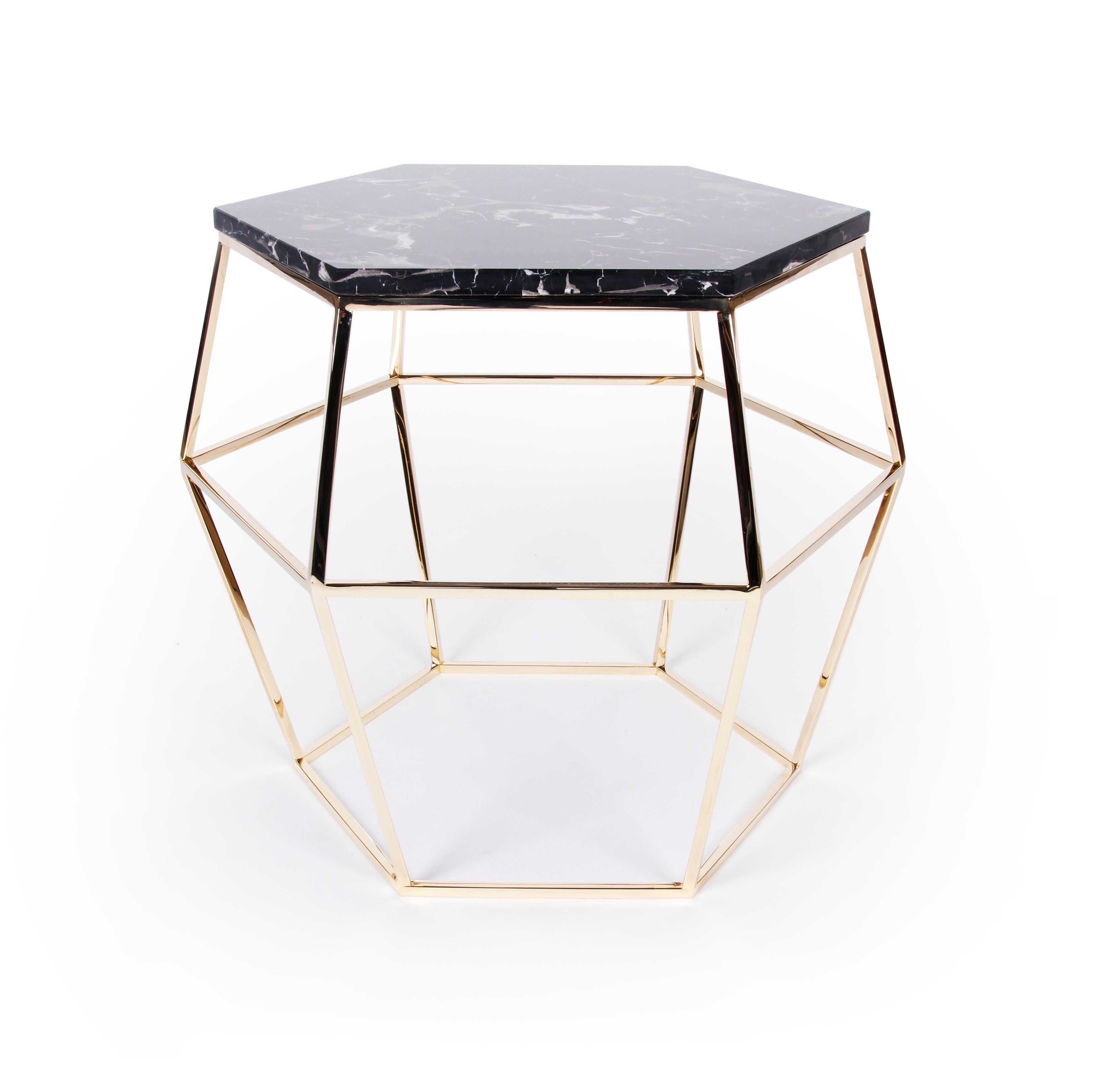 Portuguese Honeybee Side Table, Royal Stranger